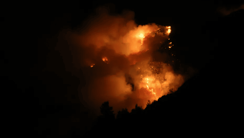 Kaş Orman Yangını