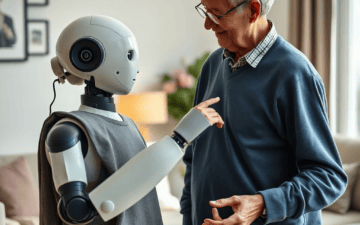 Yaşlı bakım robotları